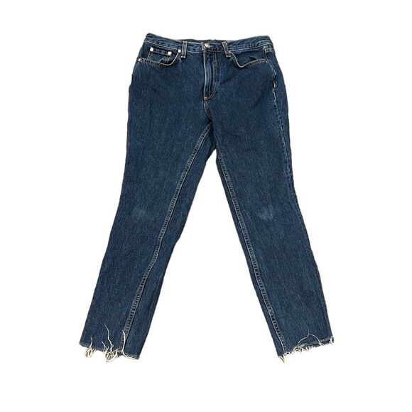 Rag & Bone dark stone high waist ankle skinny jeans size 27 - Picture 1 of 10